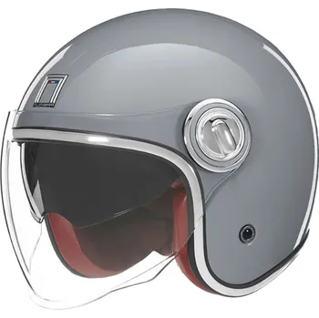 Helma na motorku NOX PREMIUM NOX Heritage šedá S