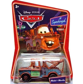 autíčko Mattel Mater (Burák) Supercharged - Cars (Auta) Kovový model autíčka