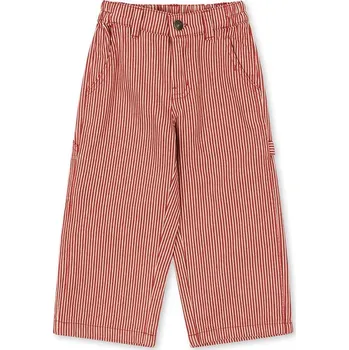 Chlapecké kalhoty Dětské bavlněné kalhoty Konges Sløjd LUC PANTS GOTS KS104351.PreSpring růžová 39X, vel. 122-128
