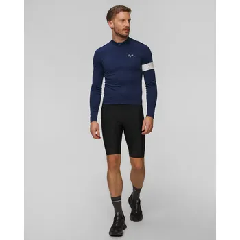 cyklistický dres Pánské Cyklistické Termotričko S Dlouhými Rukávy Rapha Core V Tmavě Modré Barvě Bne01xx-mbw
