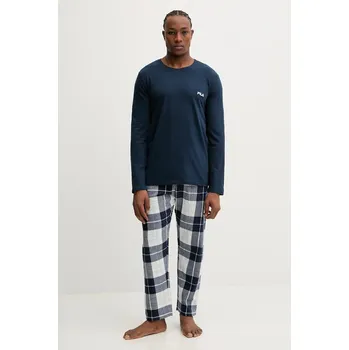 Pánská móda Bavlněné pyžamo Fila FPW1237 námořnická modř 59X, vel. L