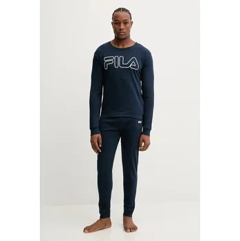 Pánské pyžamo Bavlněné pyžamo Fila FPW1235 námořnická modř 59X, vel. XXL