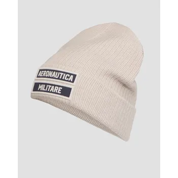 Čepice Pánská Zimní čepice Aeronautica Militare V Krémové Barvě 232cu055l485-57509