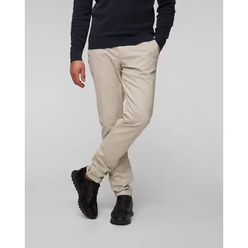 Pánské kalhoty Bílé Pánské Kalhoty Alberto Rob Soft Tencel 41871815-109