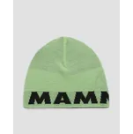 Oboustranná čepice Mammut Logo Beanie V Limetkovém Barevném Odstínu 119104891-1285