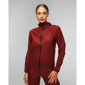 Nepromokavá Dámská Běžecká Větrovka On Ultra Jacket 1we12001939-ruby