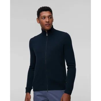 Dámský svetr Tmavě Modrý Svetr S Vlnou A Kašmírem Bogner Dexter 88822761-464