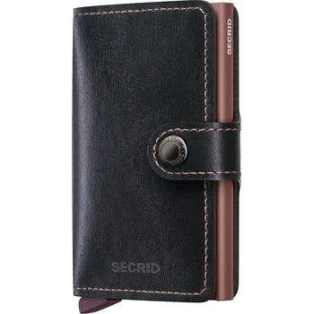 Peněženka Kožená peněženka Secrid MIRUM MMi.Mirum černá 99X, vel. ONE SIZE