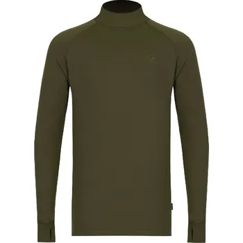 Pánské tričko Korda Termo Prádlo Mock Neck Thermal LS Shirt Dark Olive Velikost: 4XL