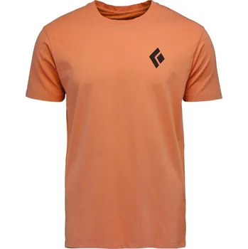 Pánské triko krátký rukáv BLACK DIAMOND M EQUIPMNT FOR ALPINIST SS TEE velikost M