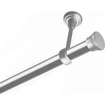 Garnýž Garnýž kovová jednořadá 25mm Fulda satina 120 cm (do stropu / na tunýlek - bez kroužků)