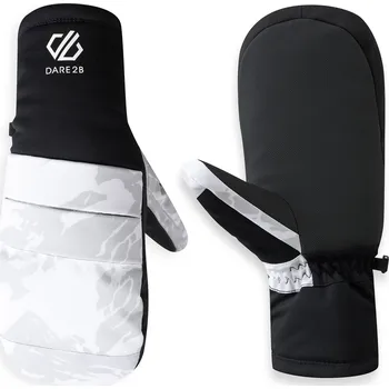 Rukavice Lyžařské rukavice Dare 2b Freeride Mitt Velikost rukavic: XL / Barva: černá/bílá