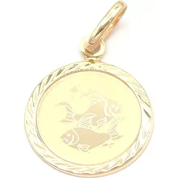 Přívěsek B&B Goldinvestic Zlatý přívěsek znamení ryby Žluté zlato