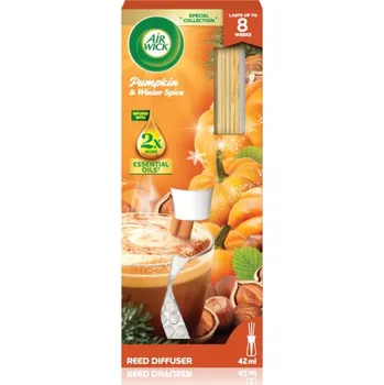 Osvěžovač vzduchu Air Wick Essential Mist Pumpkin & Winter Spice aroma difuzér s náplní 30 ml