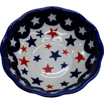 Keramická miska ve tvaru květu Bolesławiec