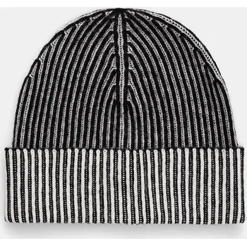 Čepice Čepice z vlněné směsi Sisley 132HLA00J černá 99X, vel. ONE SIZE