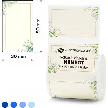 Samolepící etiketa Samolepicí štítky samolepky termální pro Niimbot B1 B21 B3S B31 50x30