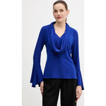 Dámská halenka Halenka Joseph Ribkoff dámská, modrá barva, hladká, 254114 55X, vel. 36