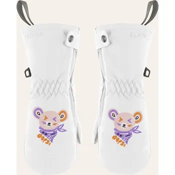 Sportovní chránič POIVRE BLANC MIMI-BBGL SKI MITTENS WHITE Velikost rukavic: 6 let / 116 cm