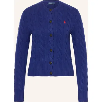 Dámský svetr Polo Ralph Lauren Dámský Pletený Kardigan, tmavě modrá, 38