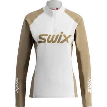 Dámské termoprádlo Dámské funkční triko Swix RaceX Dry Half Zip W velikost - textil XL