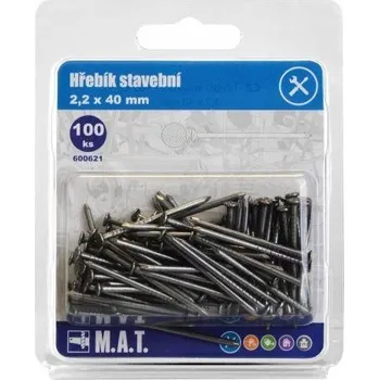Vrták Univerzální hřebíky M.A.T. Group 1 x 1 mm 0,14 kg / 1 ks