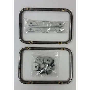 Zavazadlo na motocykl GIVI PL01CAM upínací rám samostatný pro hliníkové boční kufry TREKKER OUTBACK, 1 pár, nelakovaný