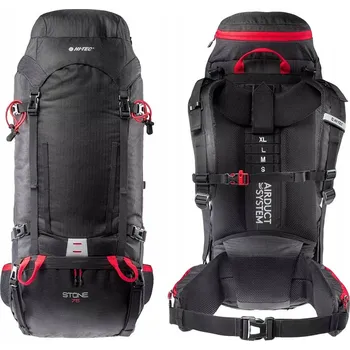 turistický batoh Batoh Hi-Tec Stone 75 61-80 l černý
