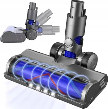 Hubice k vysavači TURBOKARTÁČ PRO VYSAVAČE DYSON V6 DC59 DC61 DC62 DC74 LED KARTÁČ