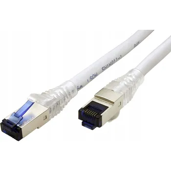 Síťový kabel Patchcord Roline S/FTP 6a RJ45 / RJ45 50 m šedý
