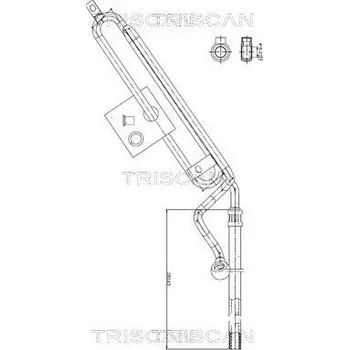 Hydraulická hadice, řízení TRISCAN 8516 11022
