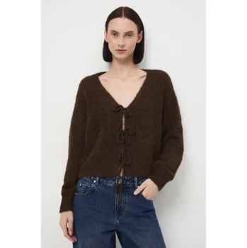 Dámský svetr Kardigan Medicine RW25-SWD901 hnědá 89M, vel. XL