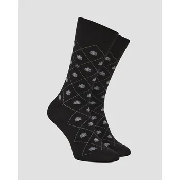 Pánské Ponožky Burlington Snapshots V Černé Barvě 24742-3000