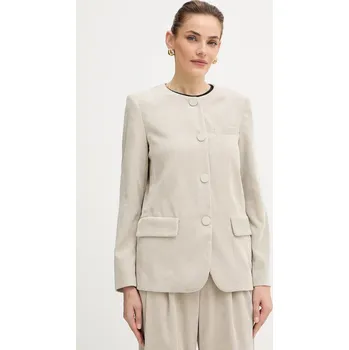 Dámské sako Manšestrová bunda Armani Exchange XW000697.AF16202 béžová 01X, vel. 34