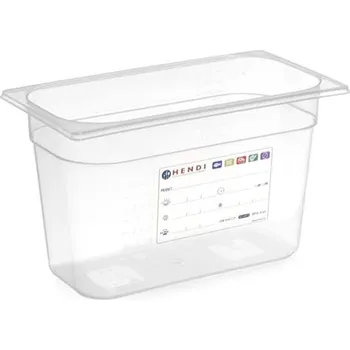 Hendi Nádoba z polypropylenu GN 1/3 výška 150 mm - 880265