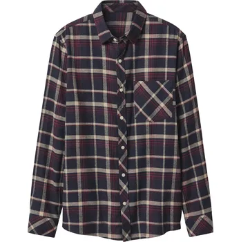 esmara Men Pánská volnočasová flanelová košile (červená / modrá kostkovaná, M (39/40))