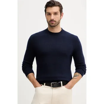 Dámský svetr Svetr s příměsí vlny Sisley 18AYS104L námořnická modř 59X, vel. M