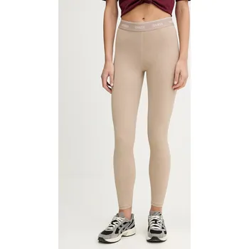Dámské legíny Legíny Guess ALBA dámské, béžová barva, V5BB06 K1942 V5BB06.K1942 80X, vel. XL