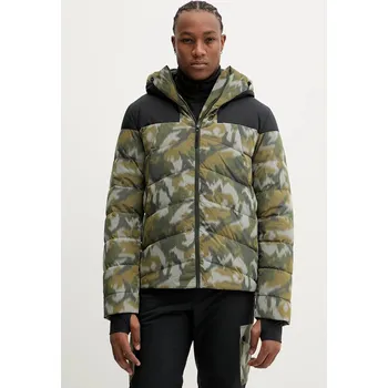 Péřová lyžařská bunda Colmar zelená barva, 1002.3ZR 81X, vel. XL