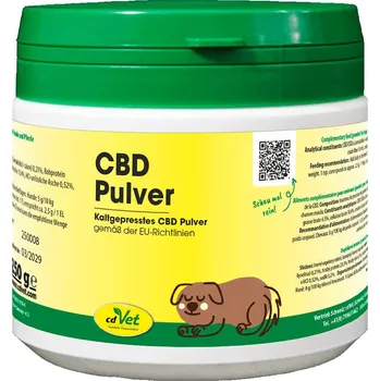 CBD konopný prášek - cdVet Váha: 250 g