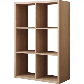 regál ADRK Furniture Regál Cleo IV Barva: Sonoma, Šířka: 77