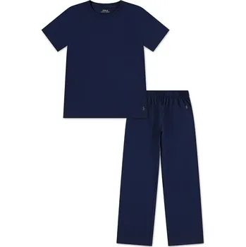 Pánské pyžamo Dětské bavlněné pyžamo Polo Ralph Lauren 8P0278 námořnická modř 59X, vel. 98-104