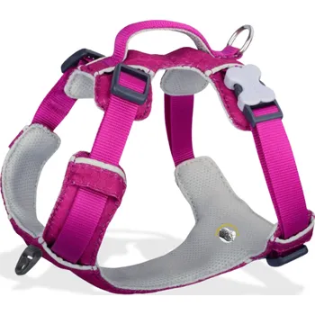 Postroj pro psa Postroj Red Dingo SPORT – Fuchsia Velikost: M