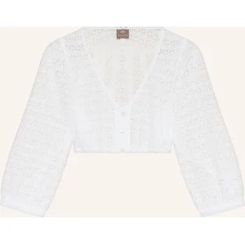 Dámská halenka Berwin & Wolff Dámská Dirndl Halenka S 3/4 Rukávem, bílá, 34