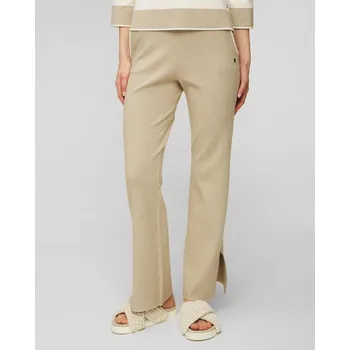 Dámské kalhoty Béžové Dámské Kalhoty Z Viskózy Bogner Manon 16938763-133