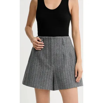 Dámské kraťasy Šortky s příměsí vlny IRO WM30NIRIA šedá 90X, vel. 38