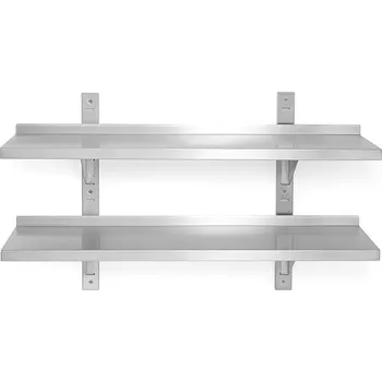 police HURTOWNIA Hendi 811771 Dvojitá nastavitelná závěsná police 80 cm