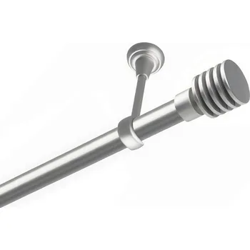 Garnýž Garnýž kovová jednořadá 25mm Talarki satina 100 cm (do stropu / na tunýlek - bez kroužků)