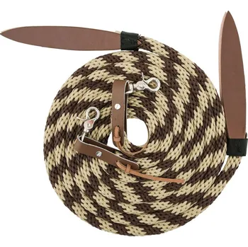 Westernové nylonové otěže LproWest, béžová