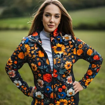 TERMOVEL Dámská mikina FLOWER BOOM VELIKOST: XL
